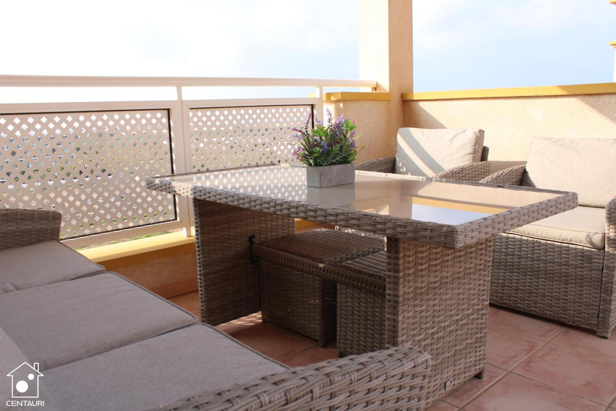 Fantastico Atico Chill Out Con Vistas A Mar De Cristalアパートメント エクステリア 写真